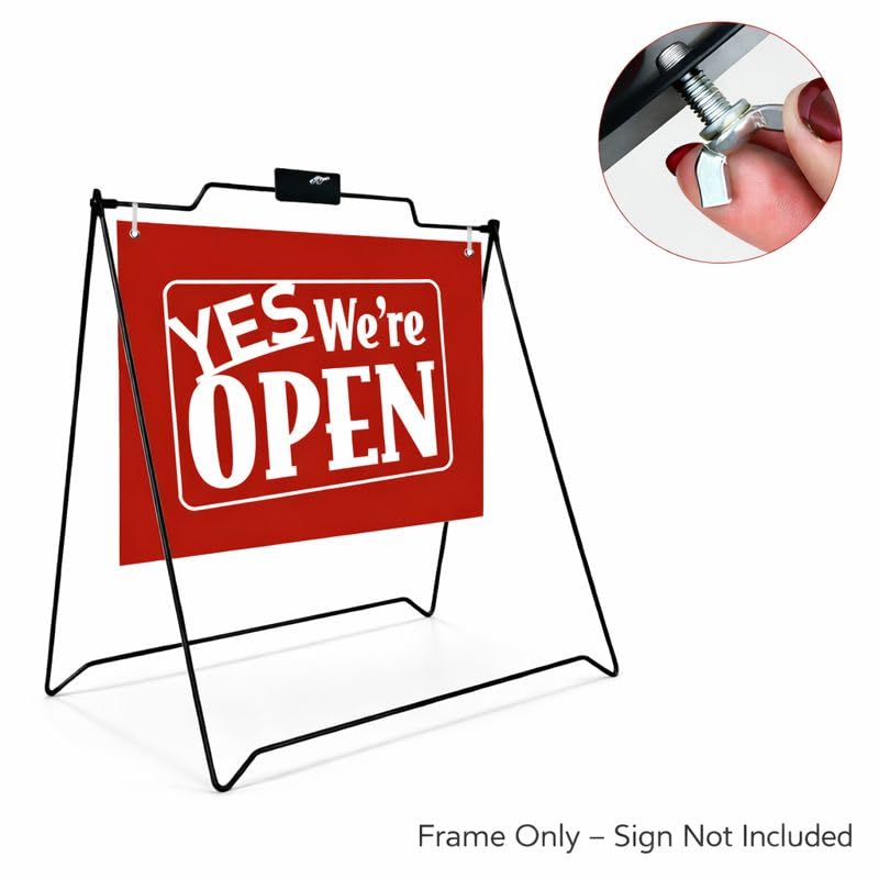 Amazon.com : 6 UNITS Real Estate New Open House Sign A-Frame Sign